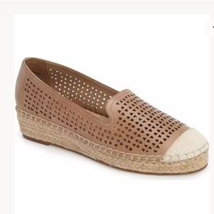 Bella Vita Saddle Leather Cutout Espadrill…
